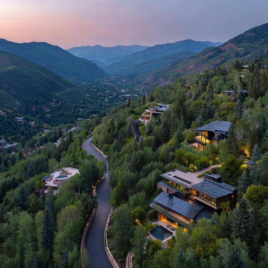 Upscale treatment center grounds